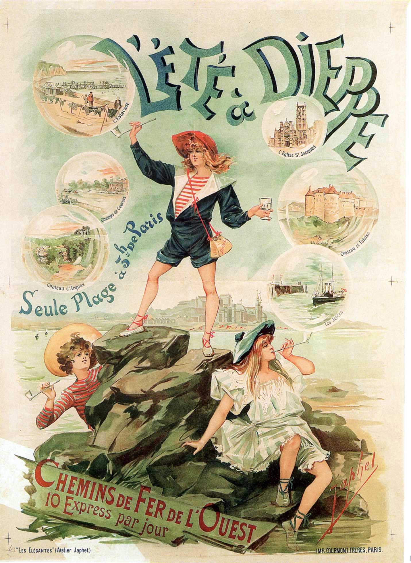 L'été à Dieppe Affiche